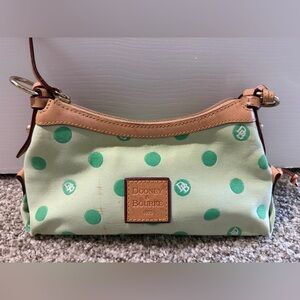 Dooney & Bourke Green Polka Dot Bag